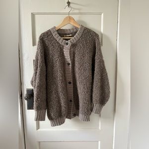 First Rite Oversized cardigan